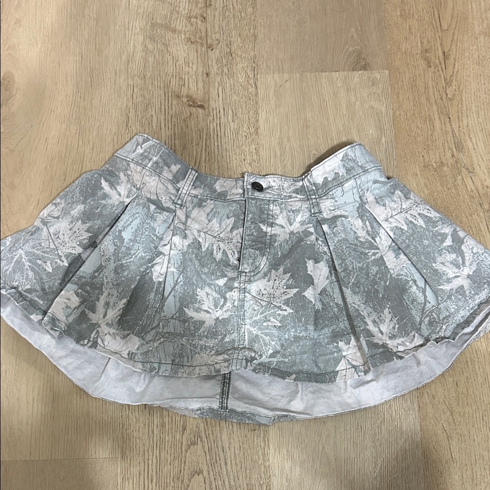Hollister Camouflage mini skirt